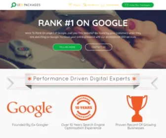 Seopackages.co.za(Affordable SEO Packages) Screenshot