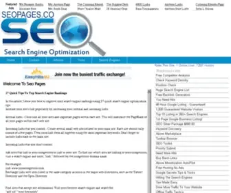 Seopages.co(Seo Pages) Screenshot