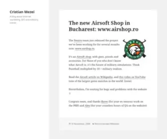 Seopedia.org(A blog about Internet marketing) Screenshot