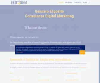 Seopersem.com(Consulente SEO SEM e Digital Strategist) Screenshot