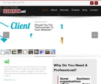 Seoperson.net(Internet Marketing) Screenshot