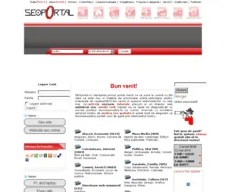 Seoportal.ro(Director seo) Screenshot