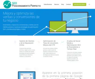 Seoposicionamientoperfecto.com(Agencia SEO Barcelona) Screenshot