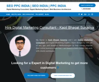 Seoppcindia.in(Digital Marketing Consultant in Delhi NCR) Screenshot