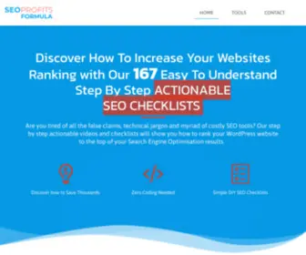 Seoprofitsformula.com(SEO Profits Formula) Screenshot