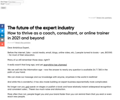 Seoproim.com(The future of the expert industry) Screenshot