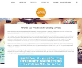 Seopros.us(Orlando SEO Pros Internet Marketing) Screenshot