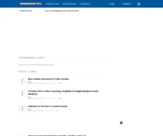 Seorankhub.online(Kliqqi is an open source content management system) Screenshot