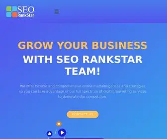 Seorankstar.com(Grow Your business with us) Screenshot