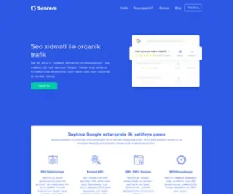 Seorem.az(Seo xidm) Screenshot