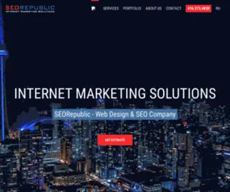 Seorepublic.com(An Internet Marketing Company SEO Republic.com) Screenshot