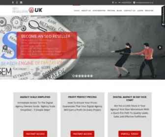 Seoresellersuk.co.uk(Outsource Digital Marketing) Screenshot