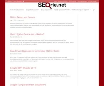 Seorie.net(SEO-Blog aus Bulgarien) Screenshot