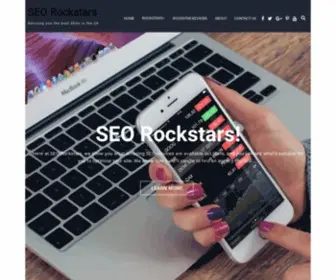 Seorockstars.co.uk(Advising you the best SEOs in the UK) Screenshot