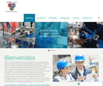 Seorsa.com(Fabricacion de maquinaria industrial Guayaquil Ecuador seorsa lo mejor en maquinaria industrial Ecuador fabrica e importacion de maquinaria industrial Guayaquil Ecuador) Screenshot