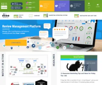 Seosamba.com(White Label Marketing Automation & Review Software) Screenshot