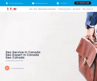 Seoserviceincanada.com(SEO Marketplace for backlinks) Screenshot