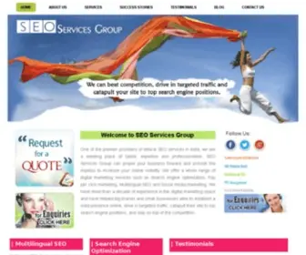 Seoservicesgroup.com(SEO Services Group) Screenshot