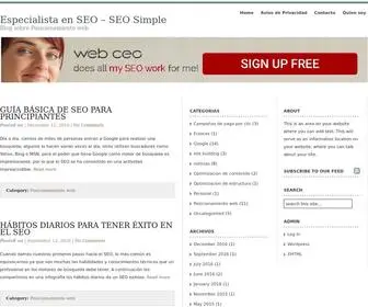 Seosimple.com.mx(SEO Simple) Screenshot