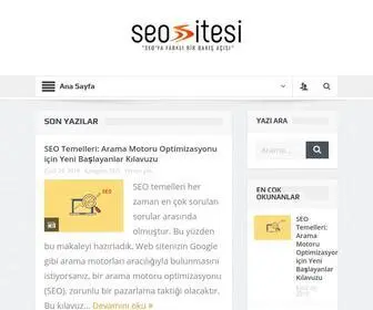 Seositesi.com(SEO Sitesi) Screenshot