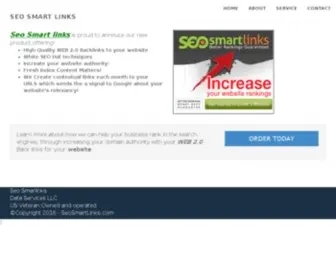Seosmartlinks.com(Link Building Service) Screenshot