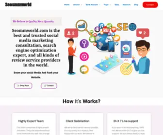 Seosmmworld.com(Seosmmworld) Screenshot