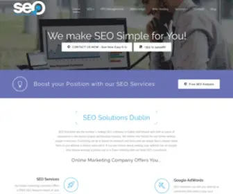 Seosolutions.ie(SEO Dublin Services) Screenshot