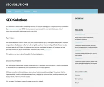 Seosolutions.se(SEO Solutions Ltd) Screenshot