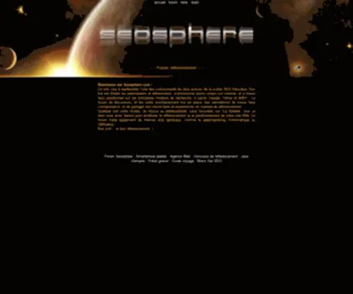 Seosphere.com(Seosphere) Screenshot