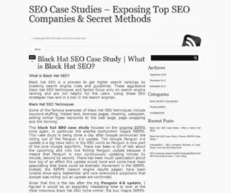 Seospoiler.com(SEO Case Studies) Screenshot