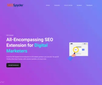 Seospyder.io(Seospyder) Screenshot