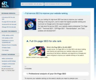 Seosrank.com(SEO Site Rank) Screenshot