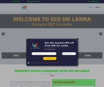 Seosrilanka.lk(SEO Sri Lanka) Screenshot