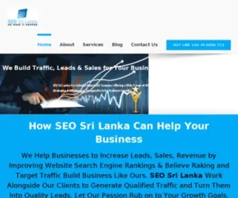 Seosrilanka.net(SEO Sri Lanka) Screenshot