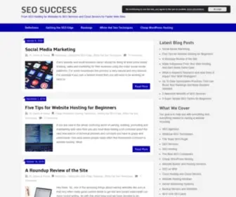 Seosuccess.website(From SEO Hosting for Websites to SEO Services and Cloud Servers for Faster Web Sites) Screenshot