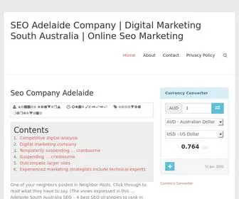 Seosudo.com(SEO Adelaide Company) Screenshot