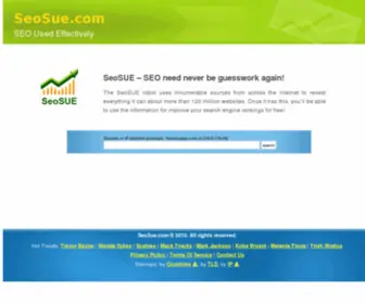 Seosue.com(Get the answers you need from the experts when making decisions about your insurance) Screenshot