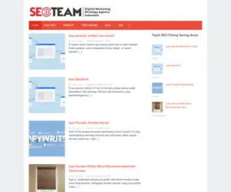 Seoteam.co.id(Jasa SEO Bulanan Bergaransi Halaman 1 Google) Screenshot