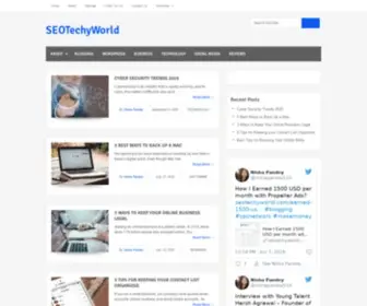 Seotechyworld.com(All about SEO and Technology) Screenshot