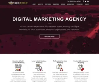 Seoteric.com(SEO Services and Website Design) Screenshot