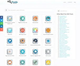 Seotoolcheckers.com(Small SEO Tools Checkers) Screenshot