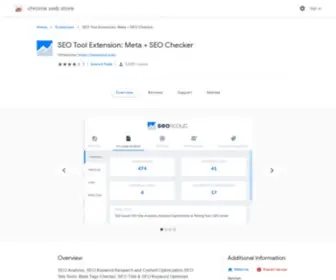 Seotoolextension.com(Seo tool extension for chrome and firefox) Screenshot