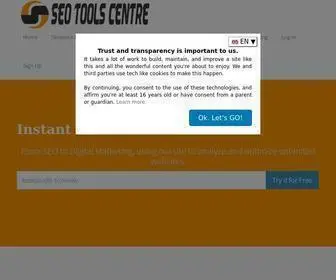 Seotoolscentre.com(SEO Tools Centre) Screenshot
