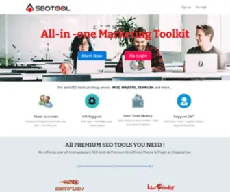 Seotoolsite.net(Frontend Bootcamp) Screenshot