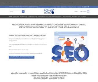 Seotrafficbooster.com(Affordable SEO Services) Screenshot