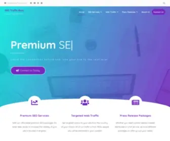 Seotrafficboss.com(Premium SEO Services) Screenshot