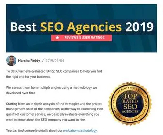 Seotribunal.com(20 Best SEO agencies in USA) Screenshot