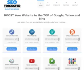 Seotrickster.com Screenshot