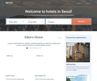 Seoul-Hotels-KR.com(Seoul hotels & apartments) Screenshot