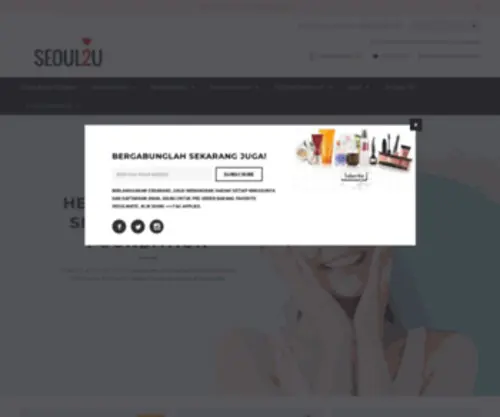 Seoul2U.id(Shop the best Korean Skincare and Cosmetics in indonesia) Screenshot